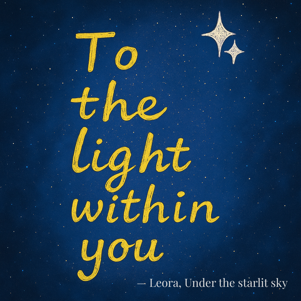 🌌Starlight Toast Ritual — Under the Starlit Sky ✦