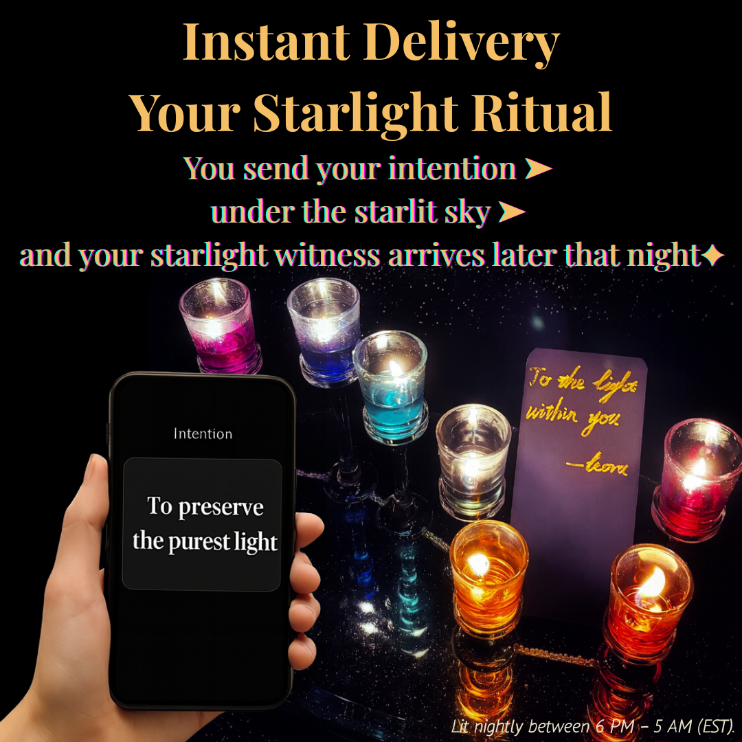 🌌Starlight Toast Ritual — Under the Starlit Sky ✦